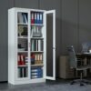 Full Glass Metallic Cabinet