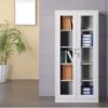 Full Glass Metallic Cabinet