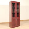 2-Door Executive Mahogany Bookshelf