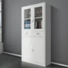 4-Door Metallic Cabinet With Drawers