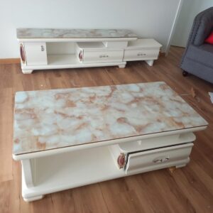 Glass Top Coffee Table