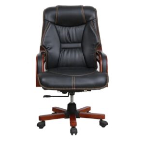 Executive office leather chair.