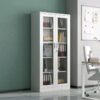 Full Glass Metallic Cabinet