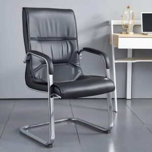 Executive Leather visitor's seat