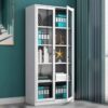 Full Glass Metallic Cabinet