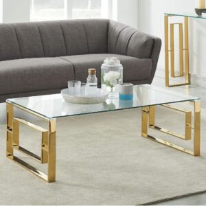 Glass Top Coffee Table