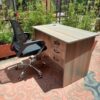 1M Study Desk Office + Chair