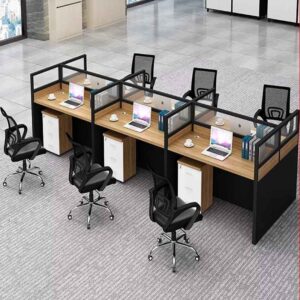 6-Way Modular Workstation