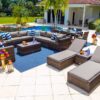10-Seater Outdoor Sofa Set