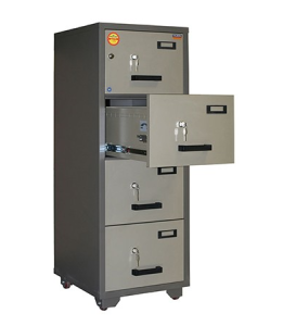 4 Drawer Fireproof Cabinet
