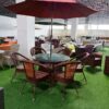 6-Seater Dining Set+ Umbrella