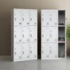 9-Door Metallic Cabinet