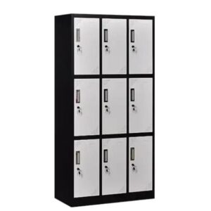 9-Locker Metallic Cabinet