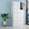 9-Locker Metallic Cabinet
