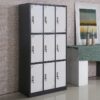 9-Locker Metallic Cabinet