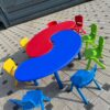 Bean Shaped Pre-School Table