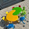 Bean Shaped Pre-School Table