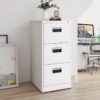 3-Drawer Office File Cabinet