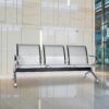 3-Link Metallic Waiting Bench