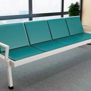 3-Seater Padded Waiting Bench