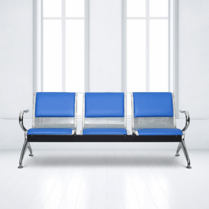 3-Link Padded Waiting Bench