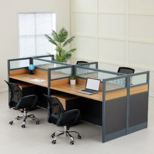 4-Way Modular Workstation